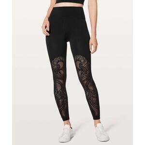 Lululemon Reveal Tight Lattice Paisley Size 2